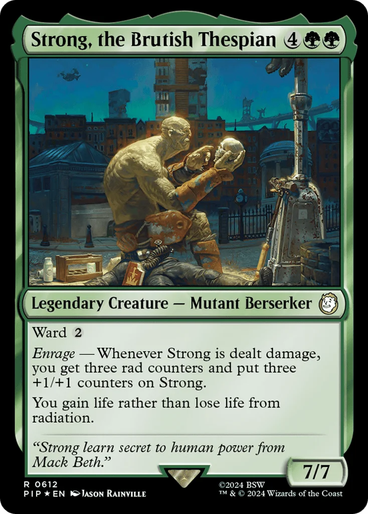 Strong, the Brutish Thespian · Fallout