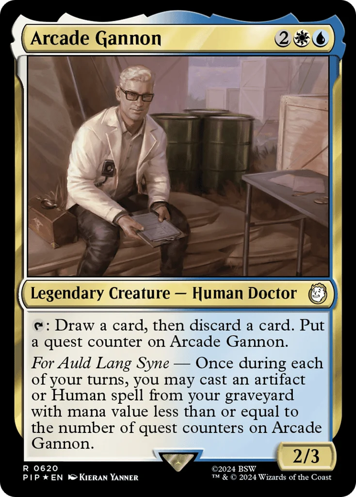 Arcade Gannon · Fallout
