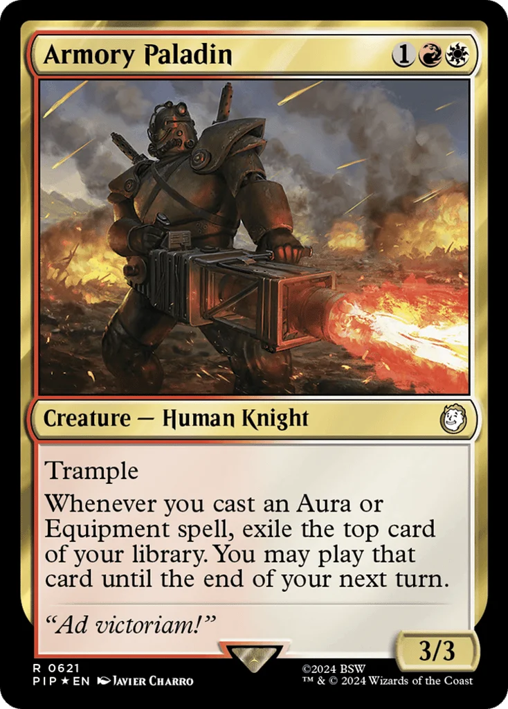 Armory Paladin · Fallout