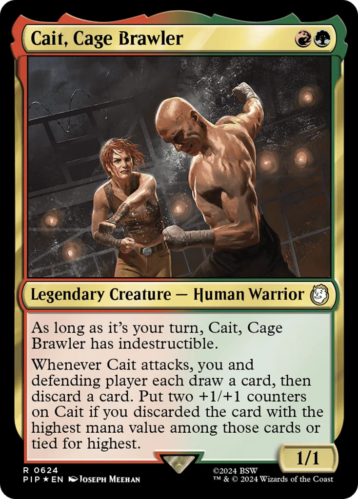 Cait, Cage Brawler · Fallout