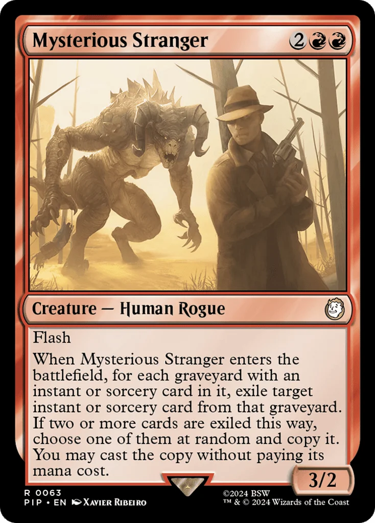 Mysterious Stranger · Fallout