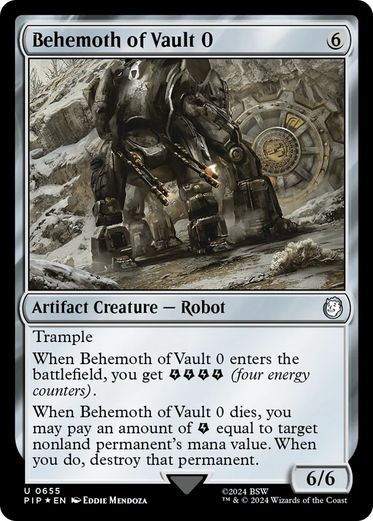Behemoth of Vault 0 · Fallout