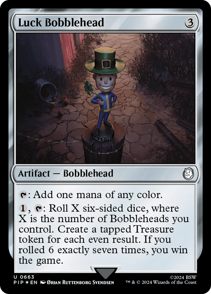 Luck Bobblehead · Fallout