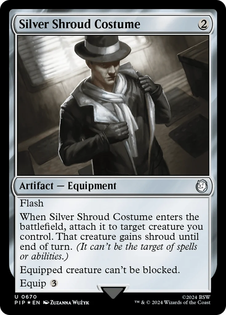 Silver Shroud Costume · Fallout