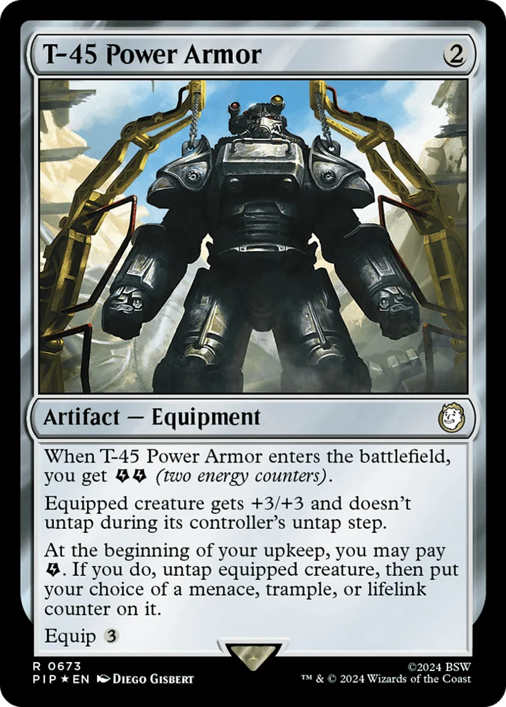 T-45 Power Armor · Fallout