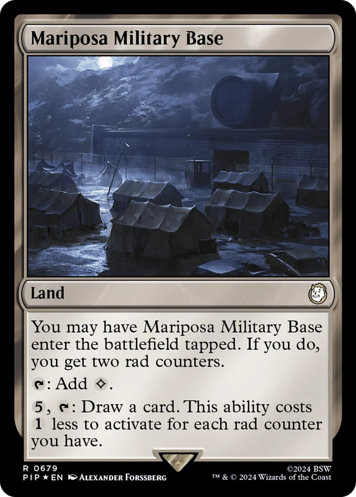 Mariposa Military Base · Fallout