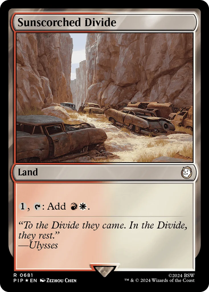 Sunscorched Divide · Fallout
