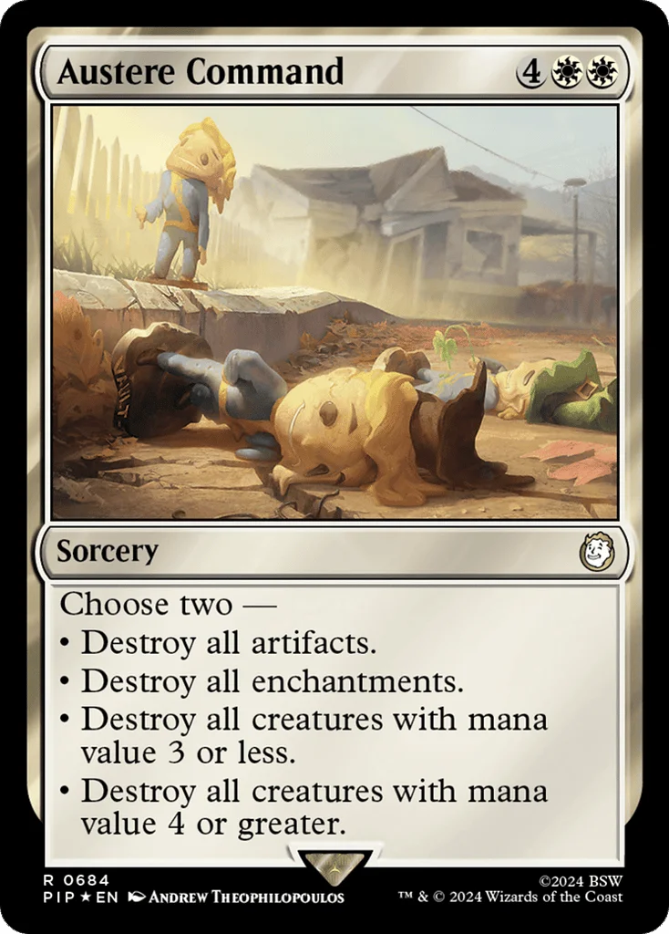 Austere Command · Fallout