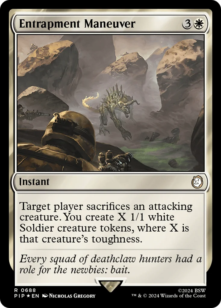 Entrapment Maneuver · Fallout
