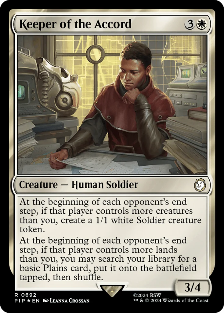 Keeper of the Accord · Fallout