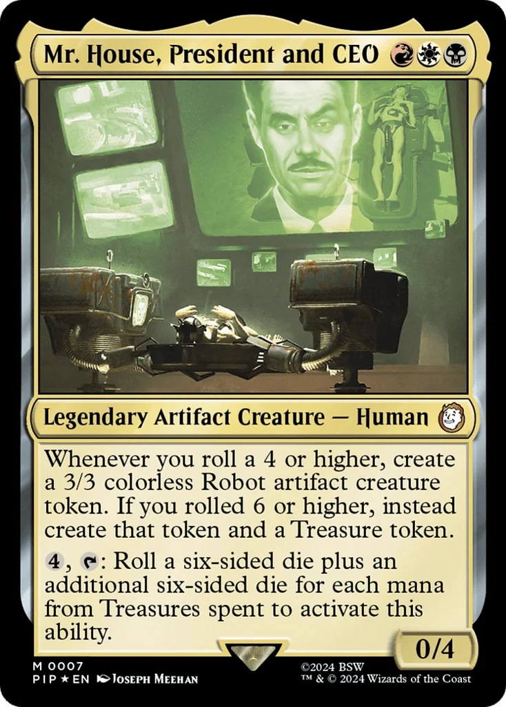 Mr. House, President and CEO · Fallout
