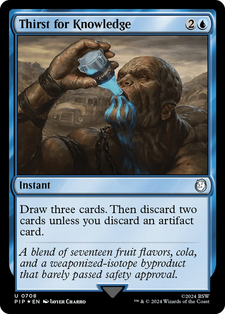 Thirst for Knowledge · Fallout