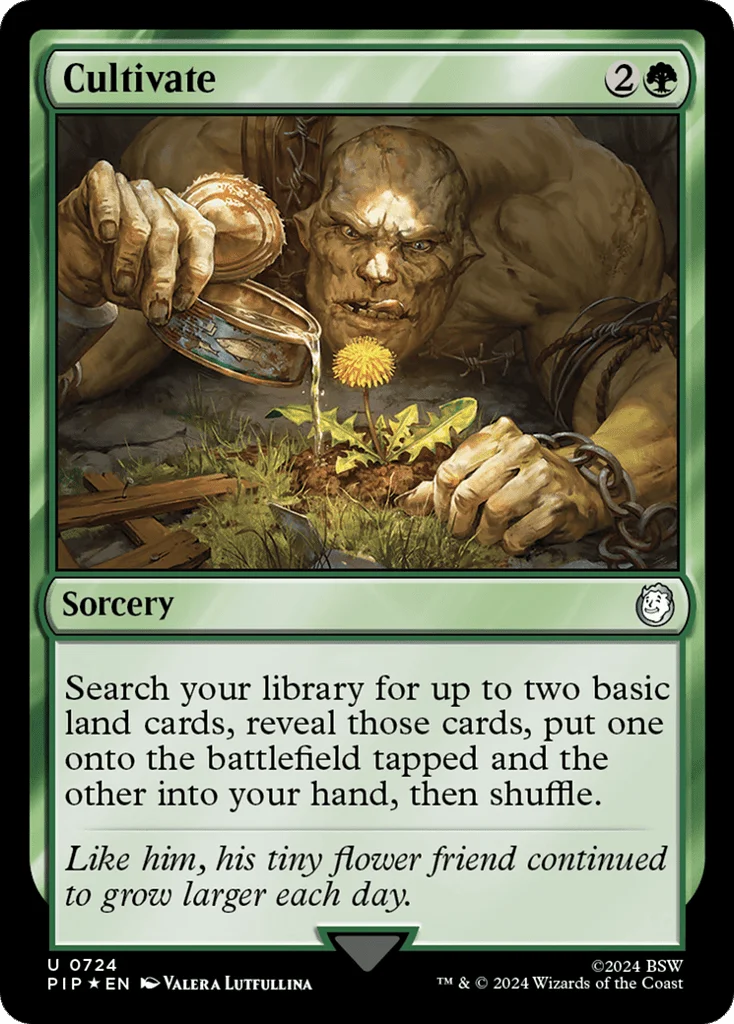 Cultivate · Fallout