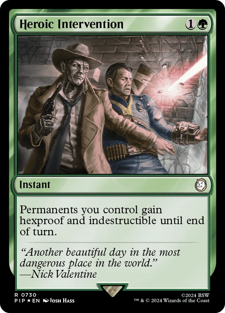 Heroic Intervention · Fallout
