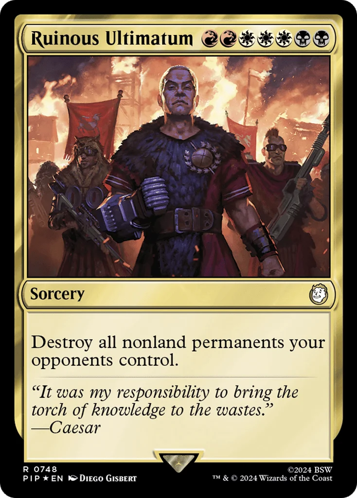 Ruinous Ultimatum · Fallout