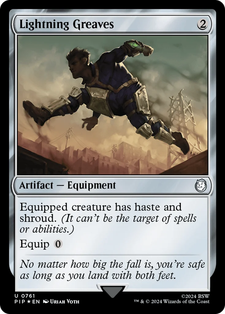 Lightning Greaves · Fallout