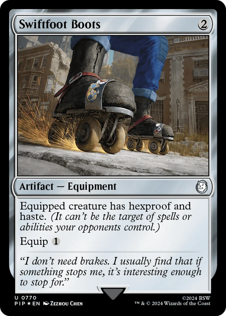 Swiftfoot Boots · Fallout