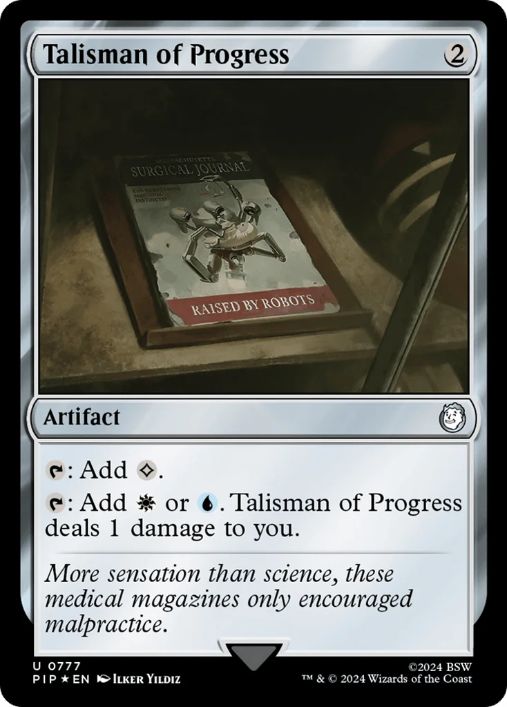 Talisman of Progress · Fallout