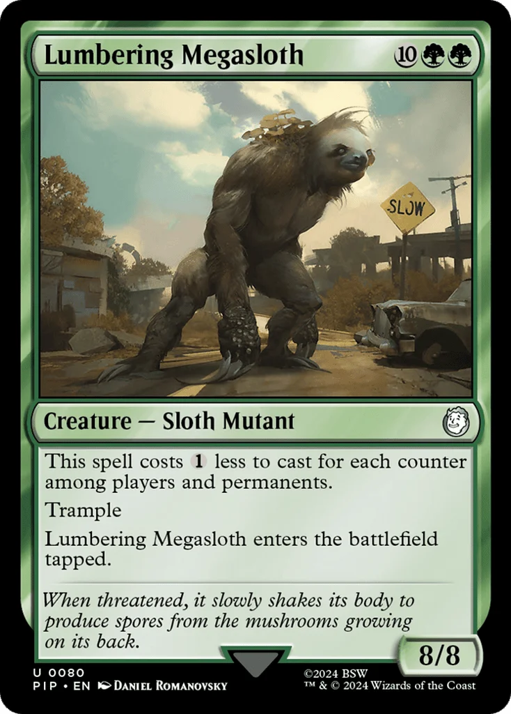 Lumbering Megasloth · Fallout
