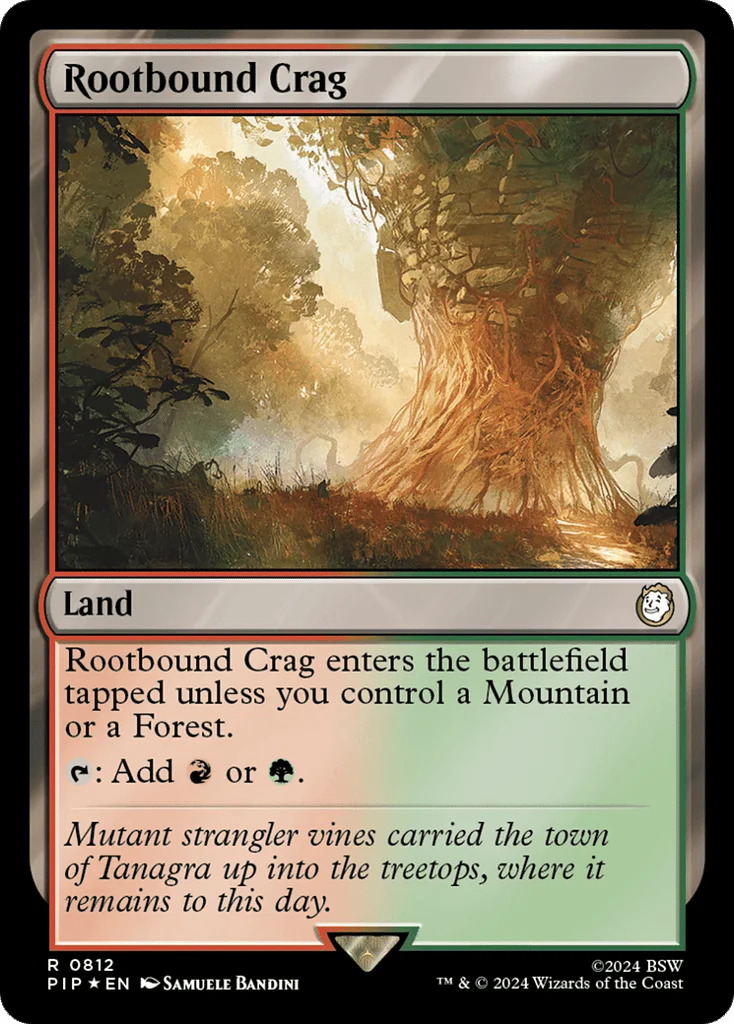 Rootbound Crag · Fallout