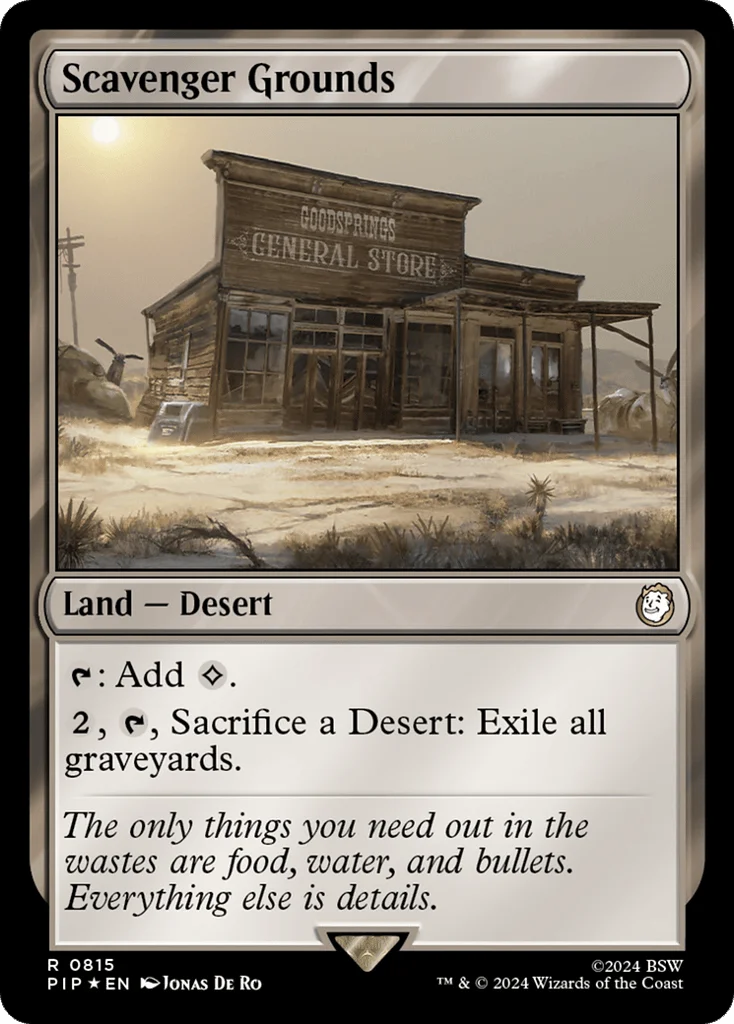 Scavenger Grounds · Fallout