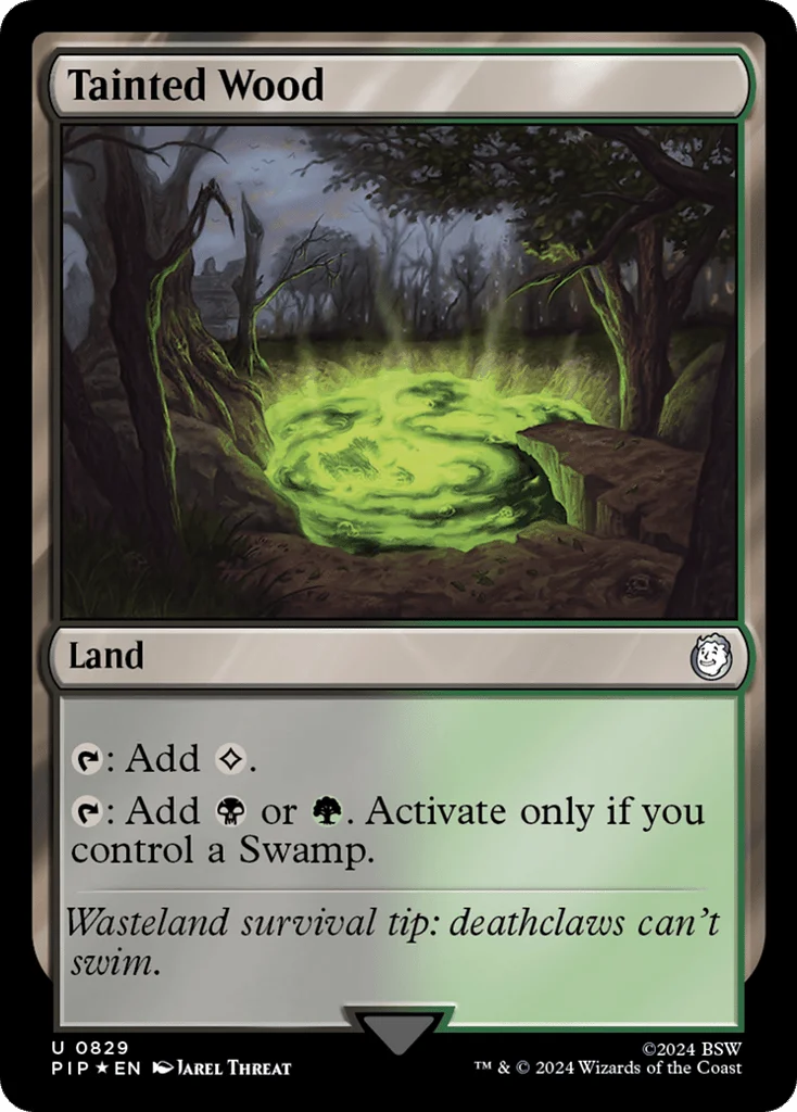 Tainted Wood · Fallout