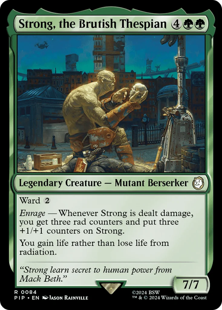 Strong, the Brutish Thespian · Fallout