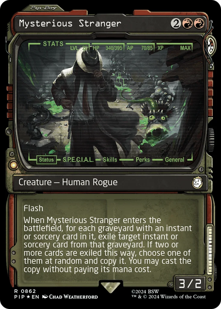 Mysterious Stranger · Fallout