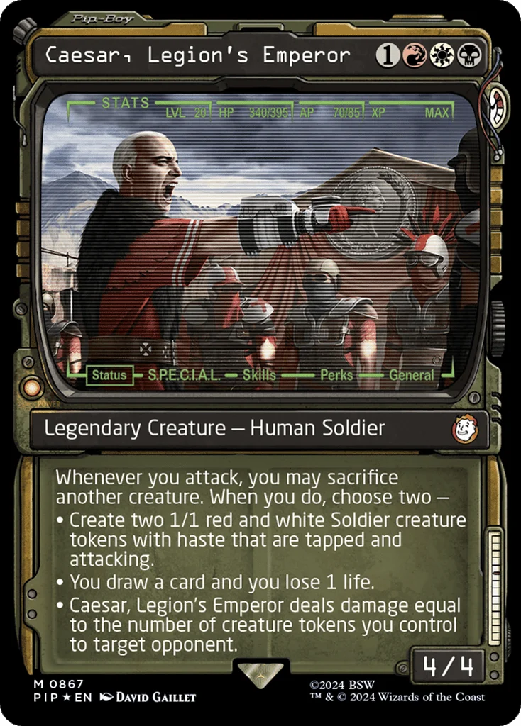 Caesar, Legion's Emperor · Fallout