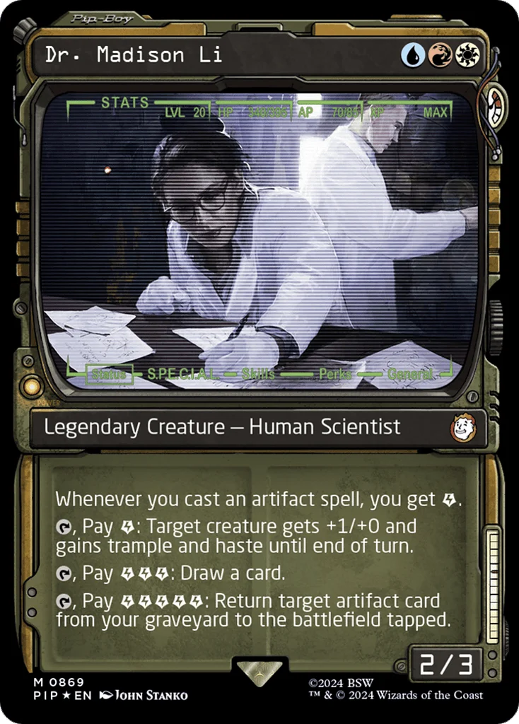 Dr. Madison Li · Fallout
