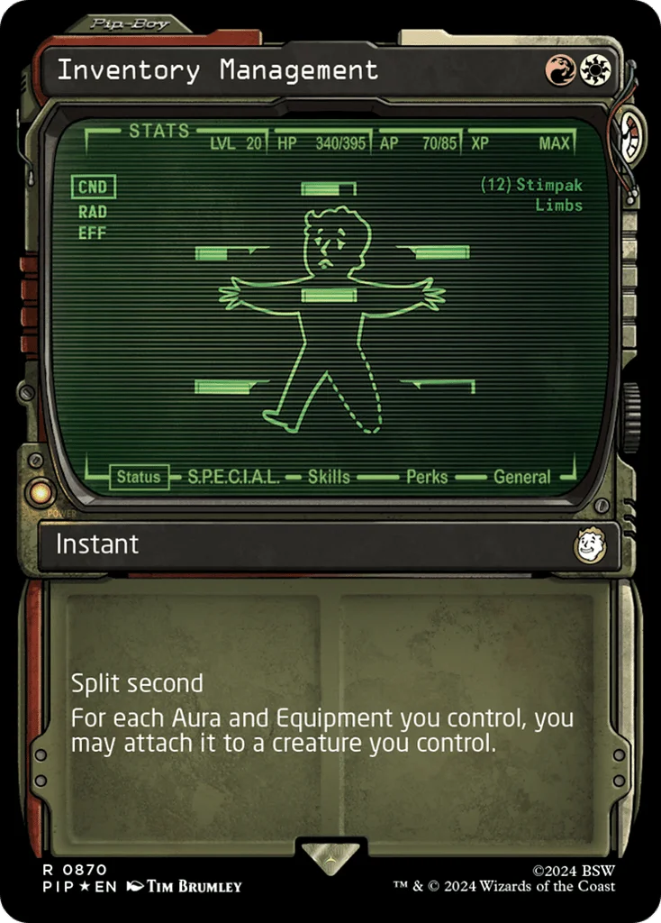 Inventory Management · Fallout