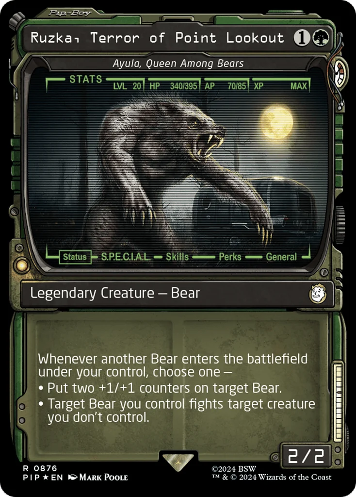 Ayula, Queen Among Bears · Fallout