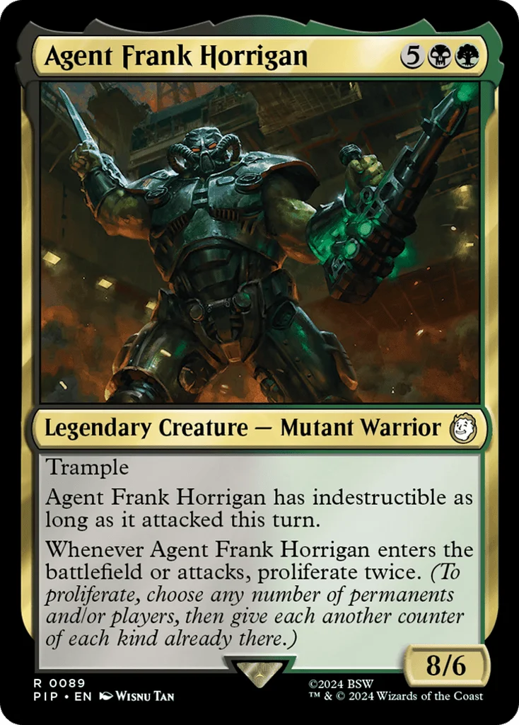Agent Frank Horrigan · Fallout