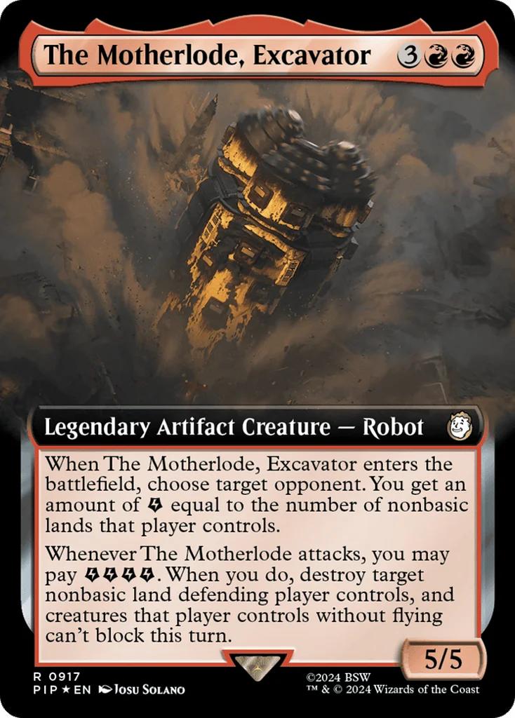 The Motherlode, Excavator · Fallout