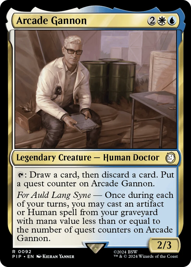 Arcade Gannon · Fallout