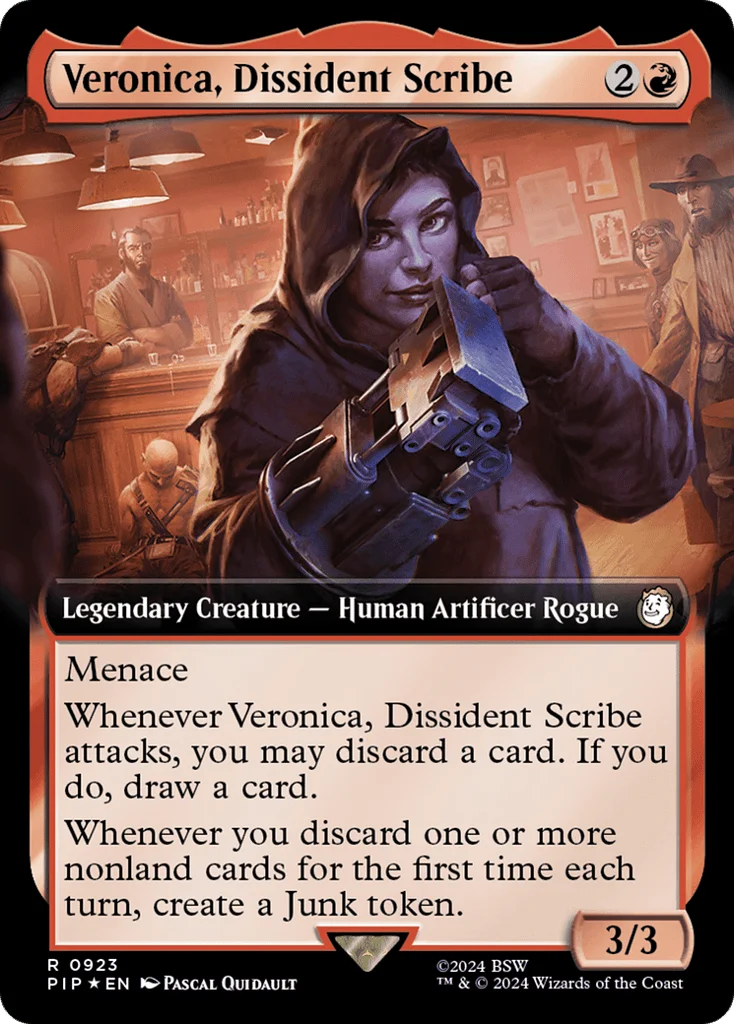 Veronica, Dissident Scribe · Fallout
