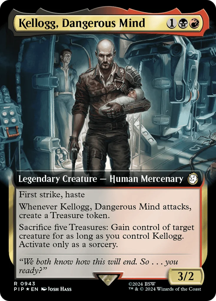 Kellogg, Dangerous Mind · Fallout