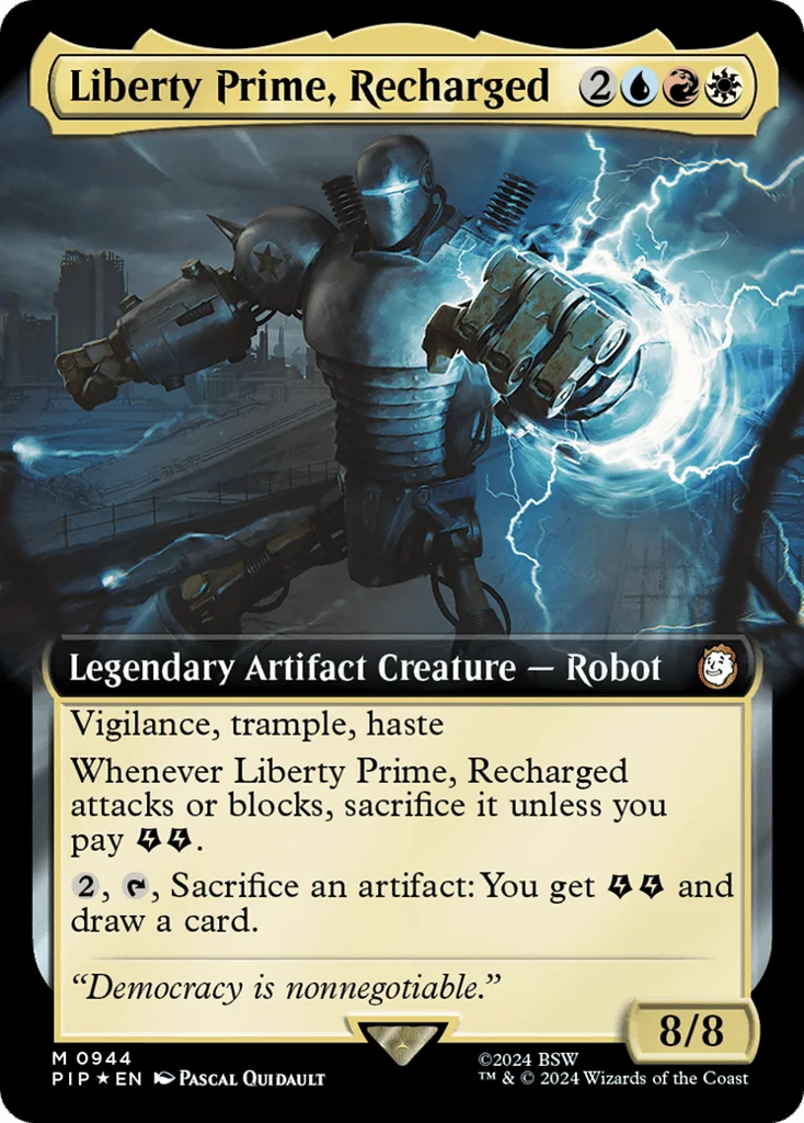 Liberty Prime, Recharged · Fallout