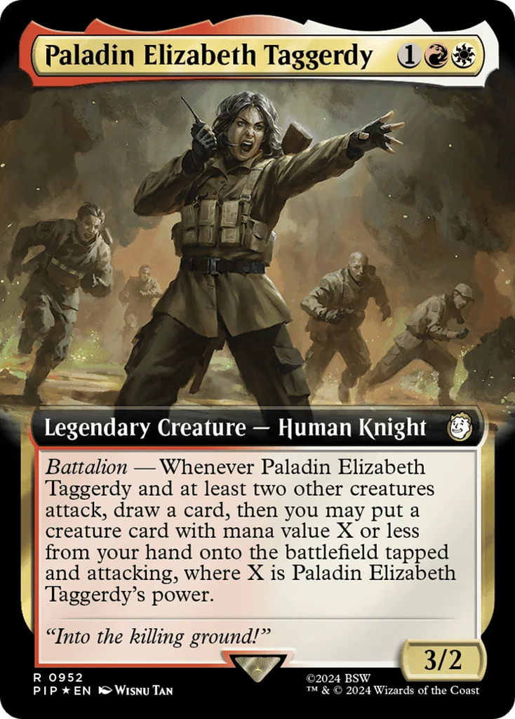 Paladin Elizabeth Taggerdy · Fallout