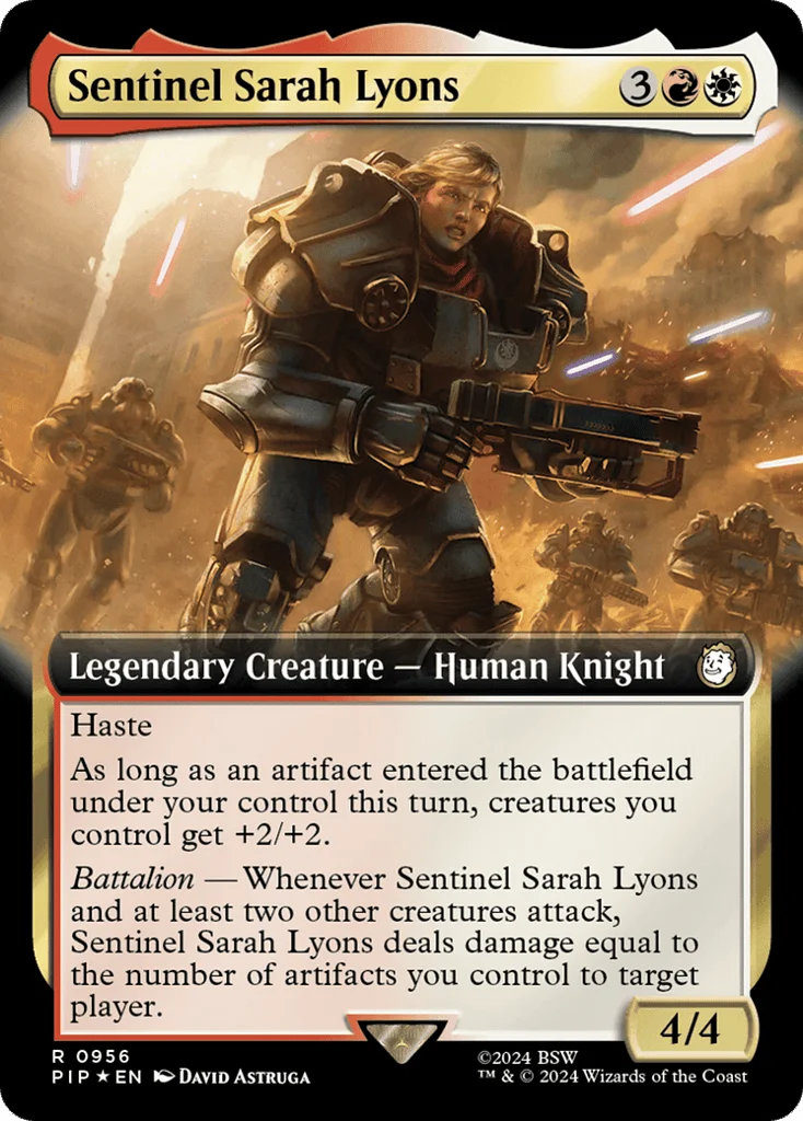 Sentinel Sarah Lyons · Fallout