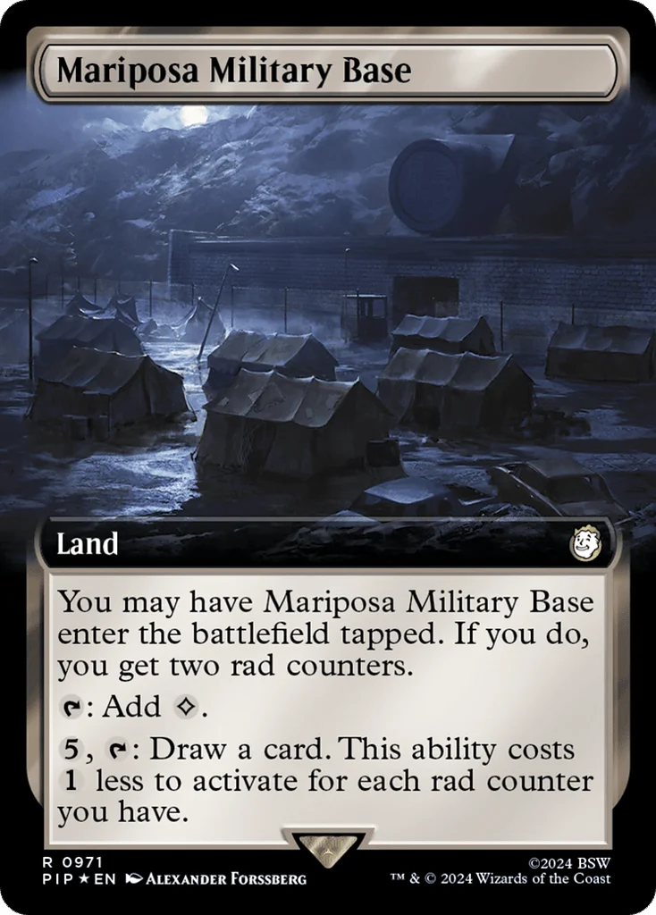 Mariposa Military Base · Fallout