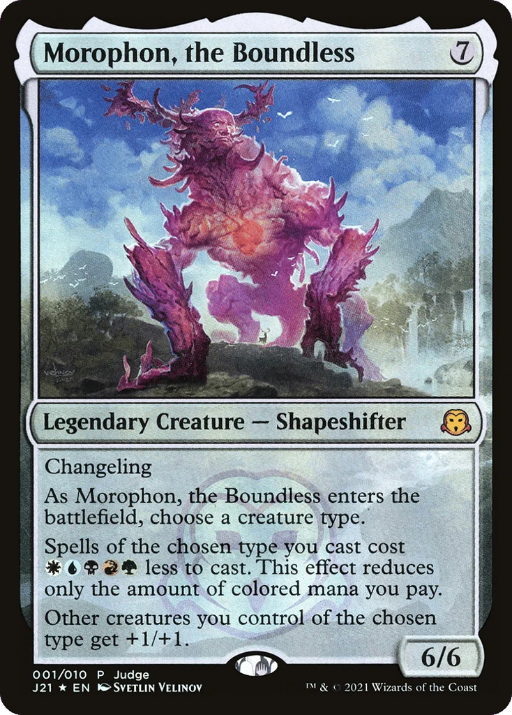 Morophon, the Boundless · Judge Gift Cards 2021