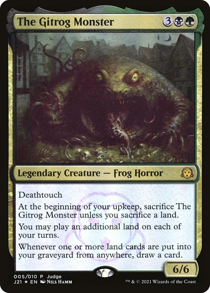 The Gitrog Monster · Judge Gift Cards 2021