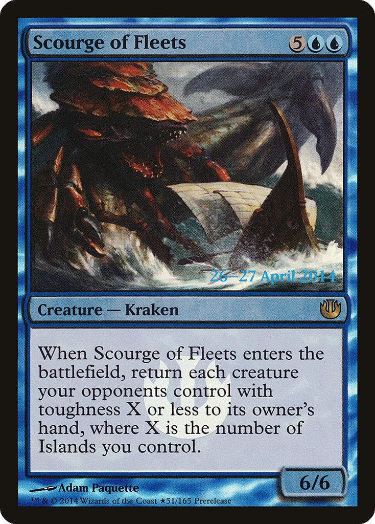 Scourge of Fleets · Journey into Nyx Promos