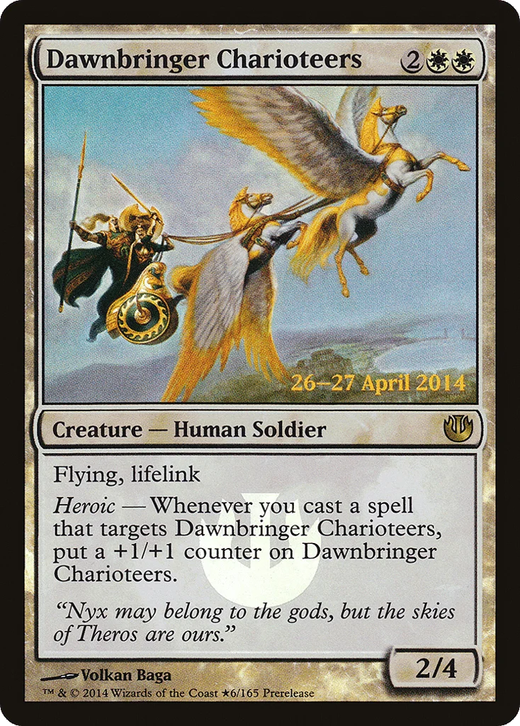 Dawnbringer Charioteers · Journey into Nyx Promos