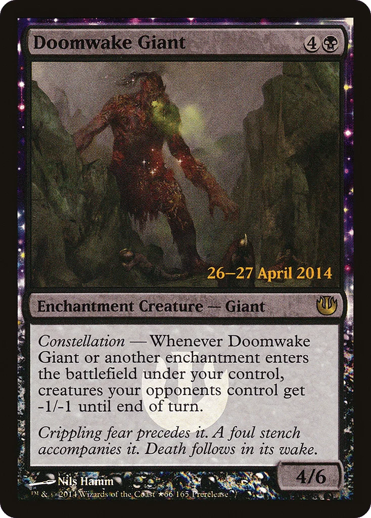 Doomwake Giant · Journey into Nyx Promos