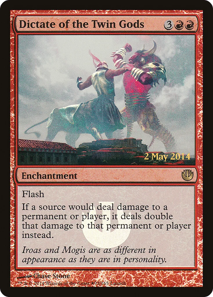 Dictate of the Twin Gods · Journey into Nyx Promos