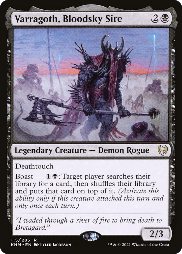 Varragoth, Bloodsky Sire · Kaldheim Promos
