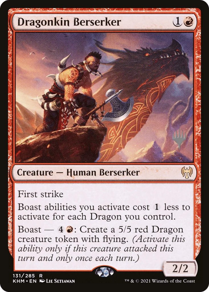 Dragonkin Berserker · Kaldheim Promos