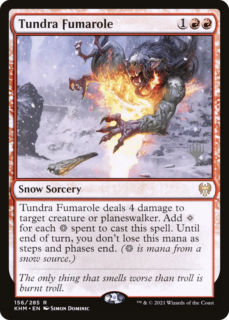 Tundra Fumarole · Kaldheim Promos